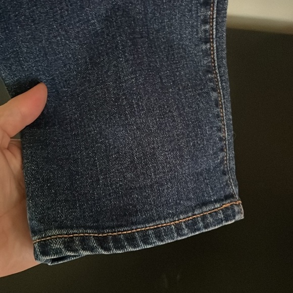 OLD NAVY Medium Wash Slightly Distressed The Sweetheart Jeans, Sz 10 Reg, GUC. - Picture 8 of 10